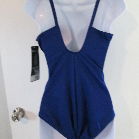 NWT Miraclesuit Swimsuit Razzle Dazzle Siren Azul Blue Sz 10 - Picture 9 of 12